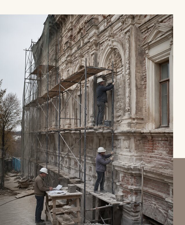 Реставрация объектов культурного наследия под ключ в Сарапуле